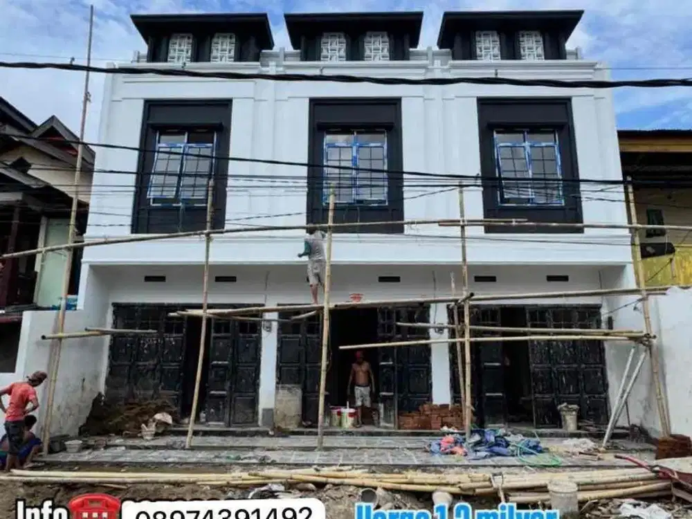 dijual cepat ruko siap huni dua lantai poros jalan faisal tengah Kota Makassar