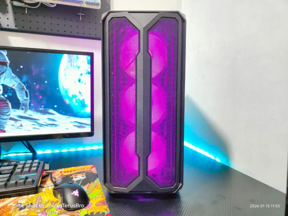 CPU PC INTEL i5 12400F VGA RTX 4060 8GB RAM 64GB DDR4 SSD 512GB NVME