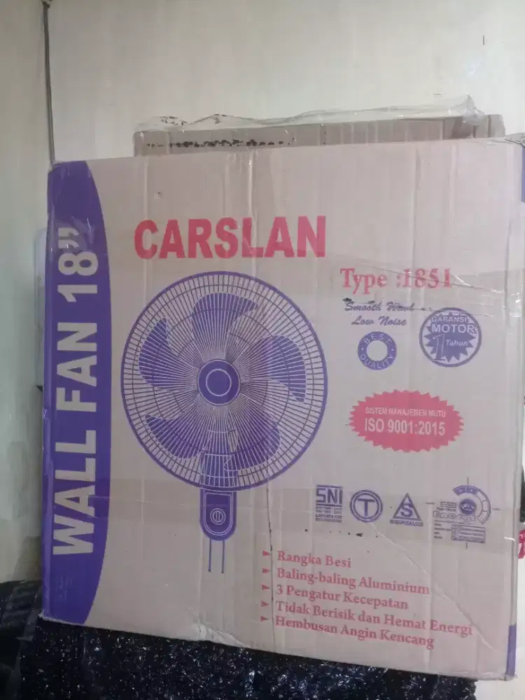 Kipas angin baru 1 minggu ukuran 18 inc