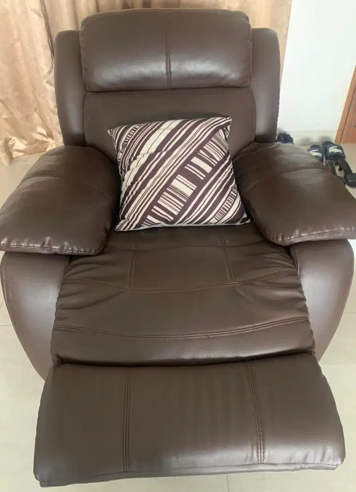 SOFA reclainer coklat