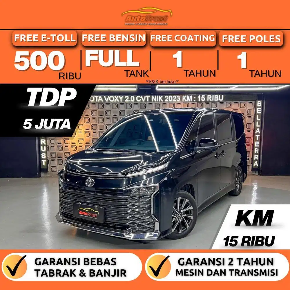 CASH 435 JT Toyota Voxy 2.0 Cvt A/T Nik.2023