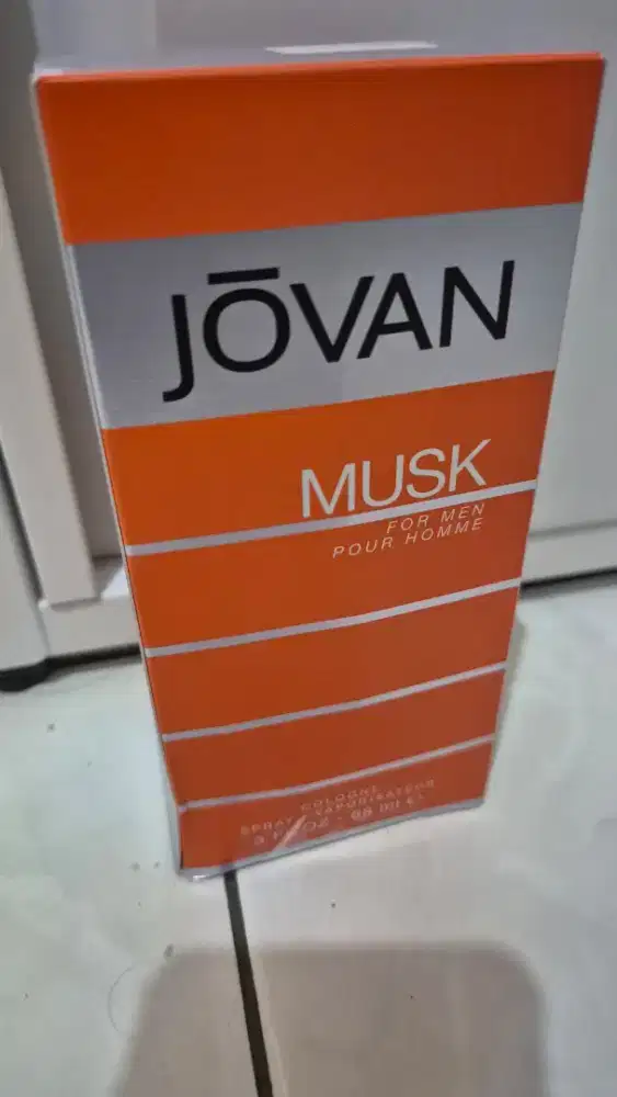 Jual santai parfum jovan musk for men orisinal new