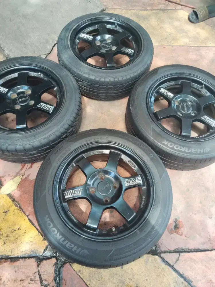 Ring 15 TE37 baut 4/100 mulus