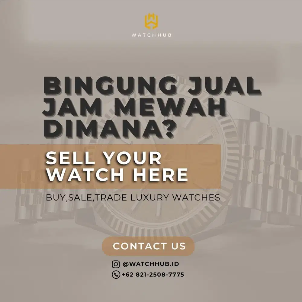 BELI JAM TANGAN MEWAH ROLEX PATEK PANERAI HUBLOT CARTIER AUDEMARS AP