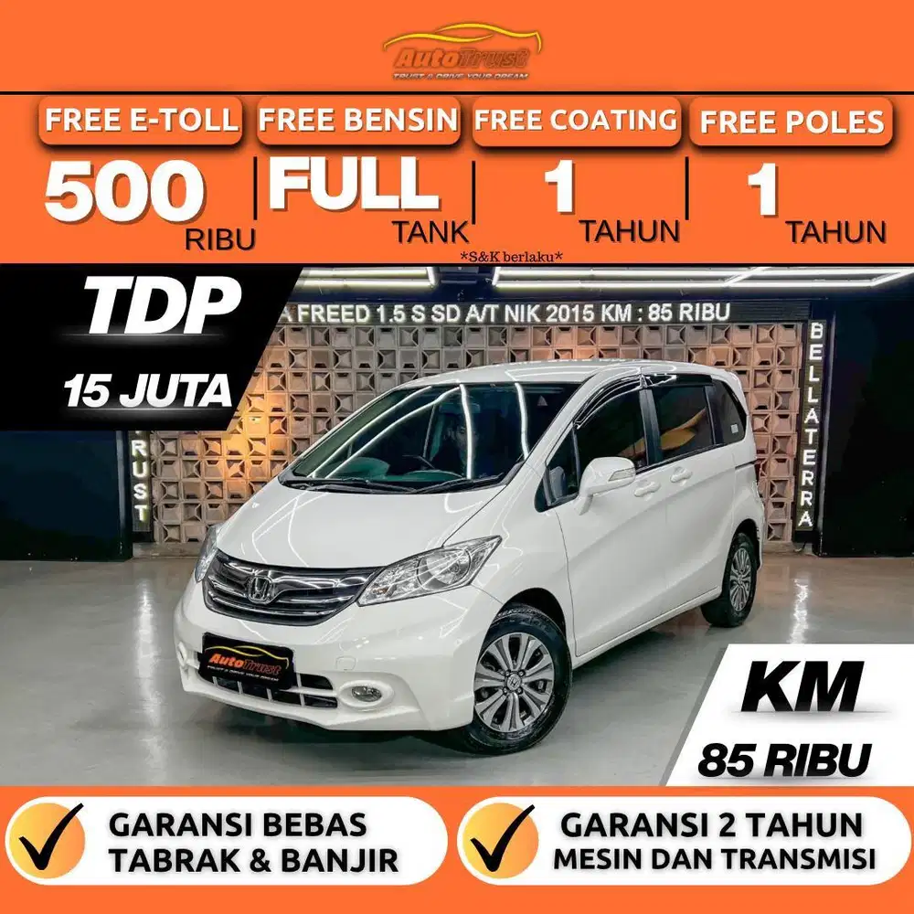 CASH 160 JT Honda Freed 1.5 Sd A/T Nik.2015
