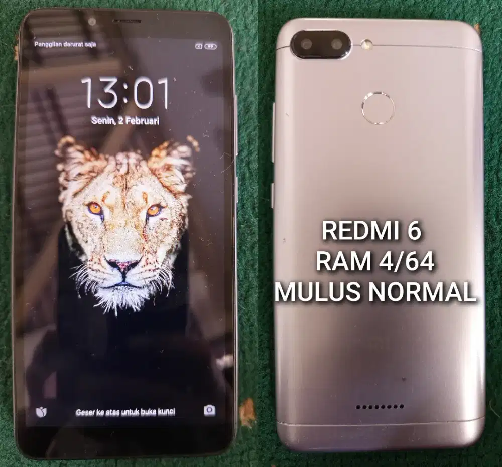 Redmi 6 Ram 4/64 mulus normal nominus