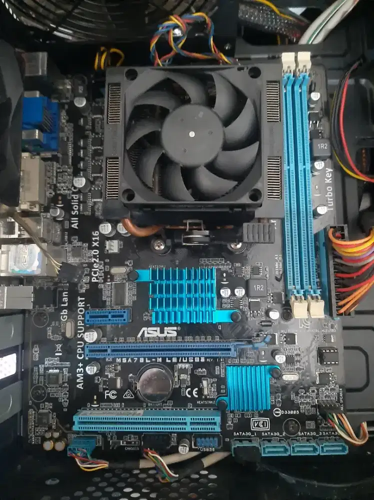 MOTHERBOARD ASUS M5A78L-M LE/USB3.0 FEAT AMD FX 6350 MULUS (GRADE A)