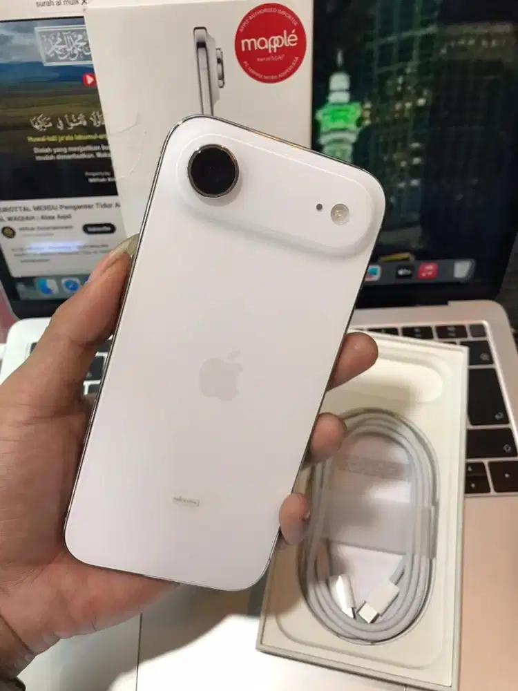 Iphone 17 air 256gb white second ex ibox bh 100%