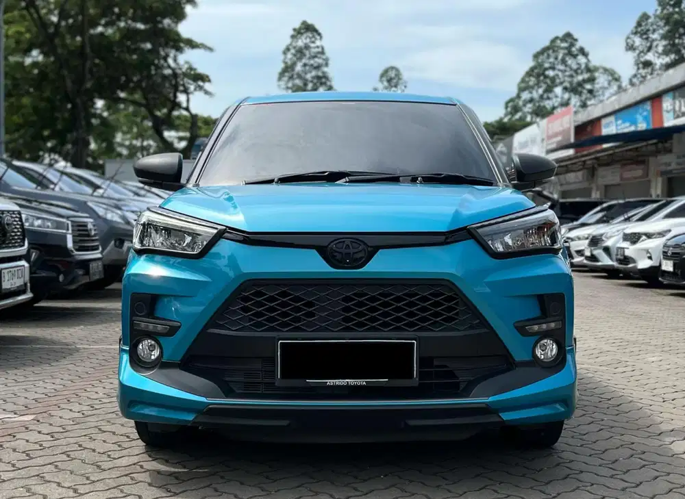 TERMURAH TOYOTA RAIZE GR SPORT 1.0 TURBO AT BIRU 2022
