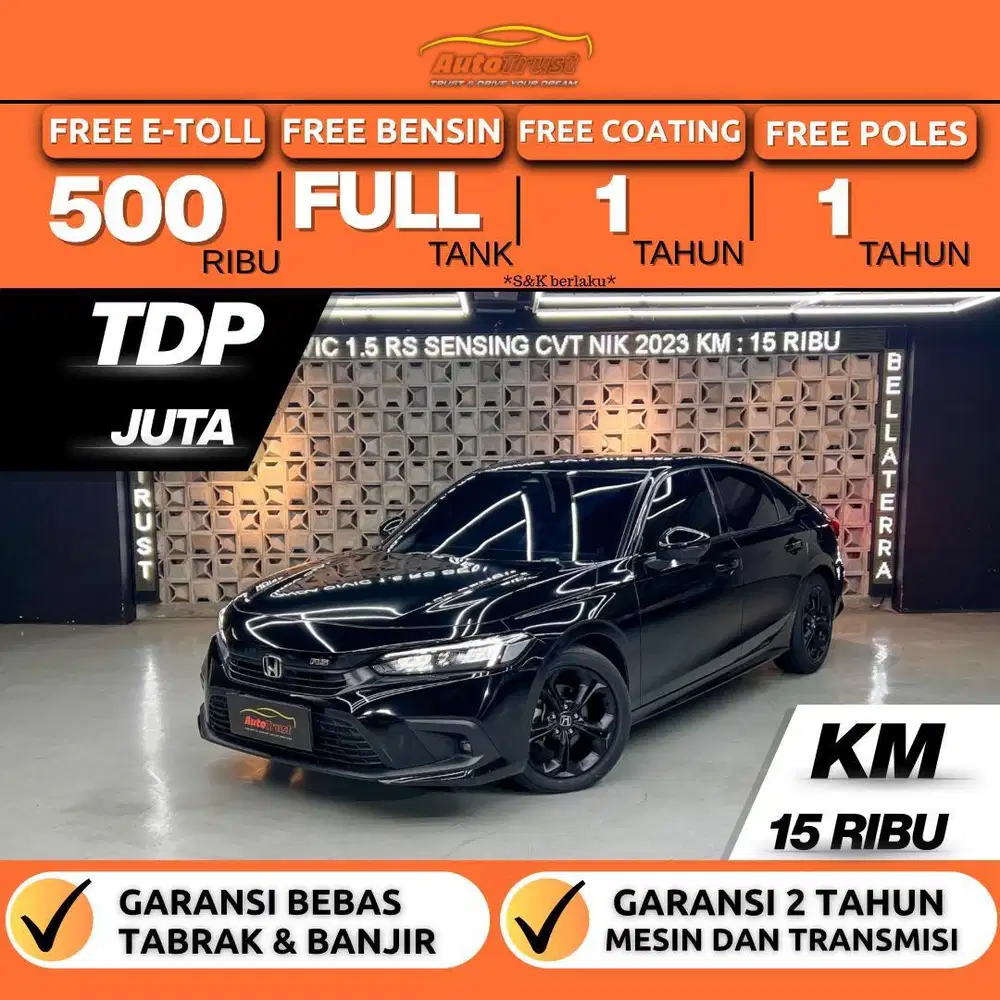 CASH 450 JT Honda Civic Rs 1.5 Cvt A/T Nik.2023