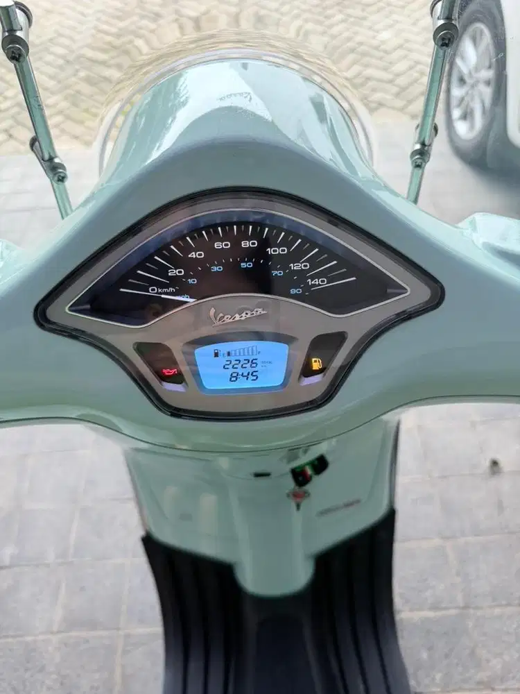 Vespa green relax 2022, KM hanya 2.226 gress