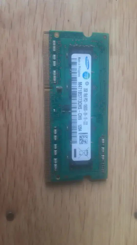 Memory Laptop DDR 3 PC 10600S