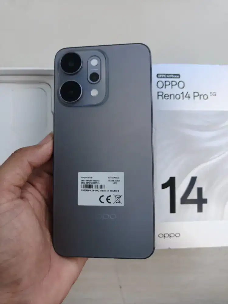 Oppo Reno14pro 5g 12/512gb fullset ori