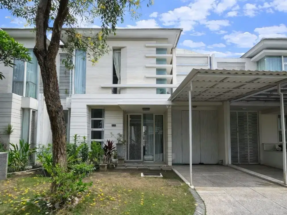 Rumah Malibu, Palm Beach, Pakuwon City  Siap Huni Furnished Row 3 Mobil