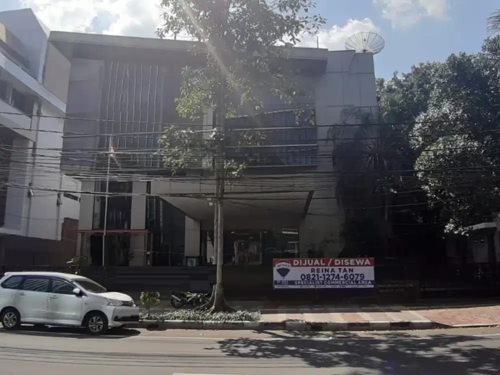 Gedung Kantor 4lt luas 1863m Tanah Abang Jakarta Pusat