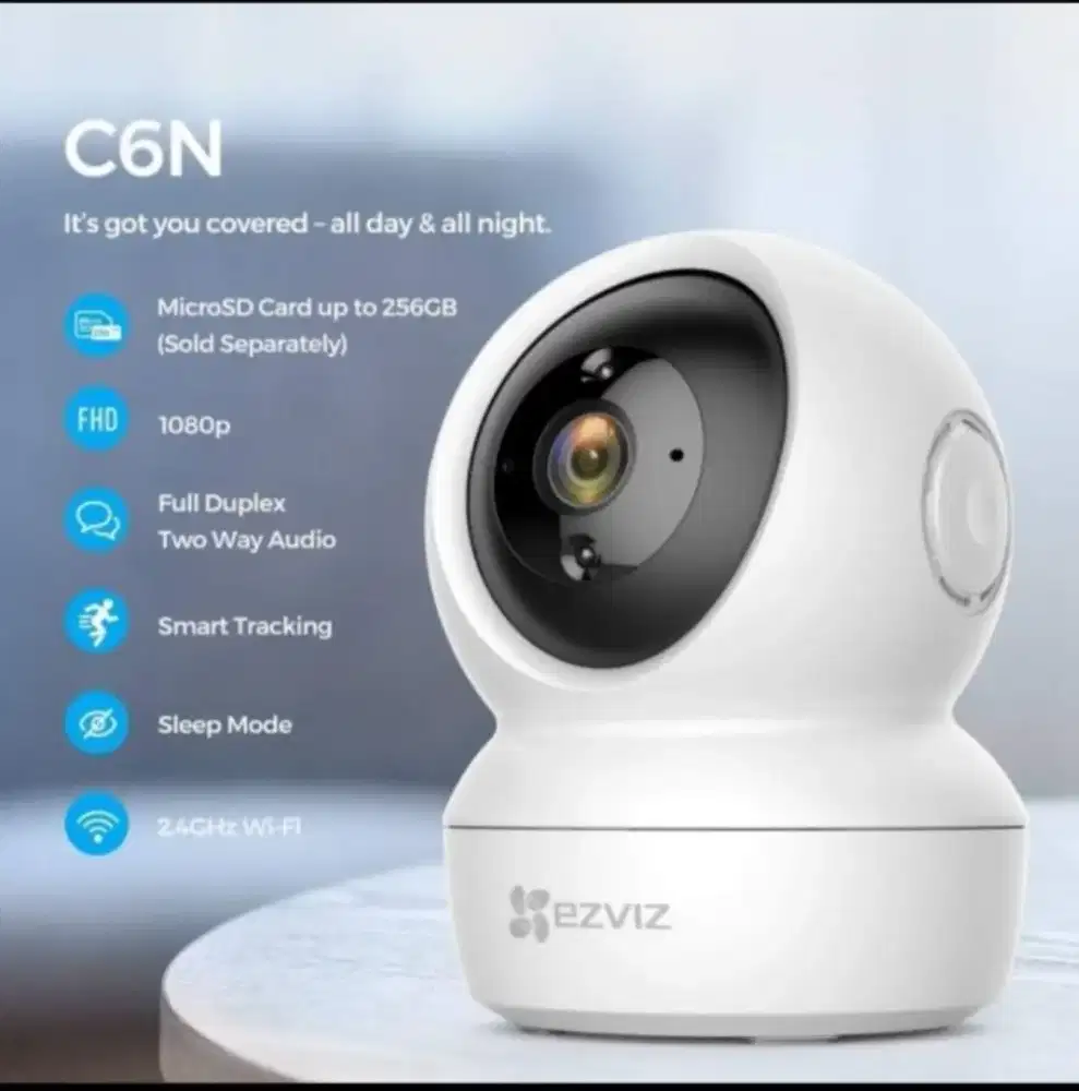 EZVIZ C6N 1080P WIFI IP CAMERA ROBOT SMART WI-FI CAMERA 2 MEGAPIXEL