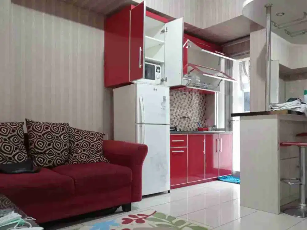 apartemen green lake sunter 2 kamar fullfurnish murah