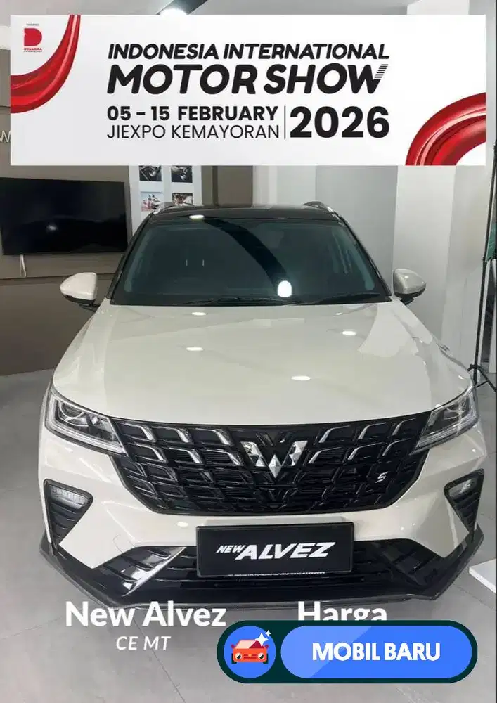 [Mobil Baru] Wuling New Alvez S 2026 - CE MT