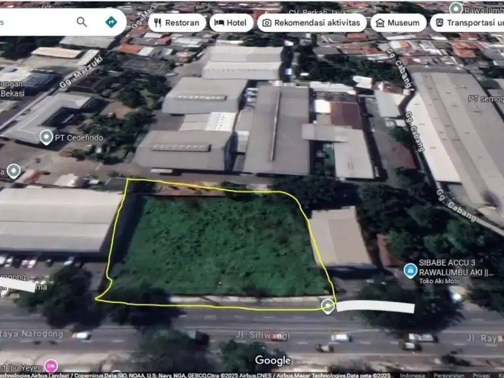 JUAL TANAH PINGGIR JALAN RAYA