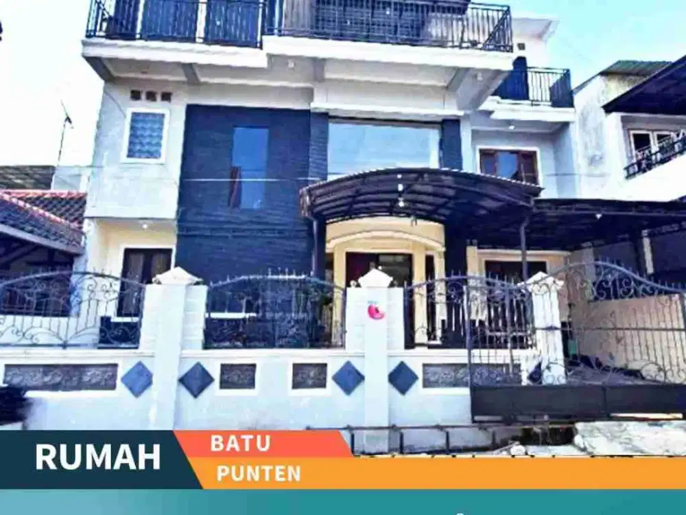 DIJUAL MURAH VILLA LUAS + 360° VIEW PEGUNUNGAN & KOTA DI PUNTEN, BATU