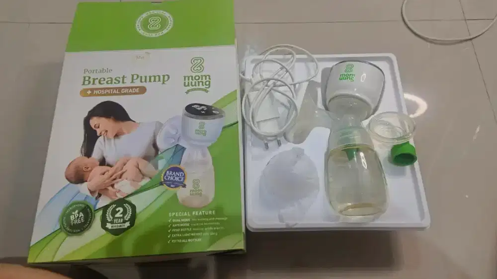 Preloved pompa asi warmer gendongan