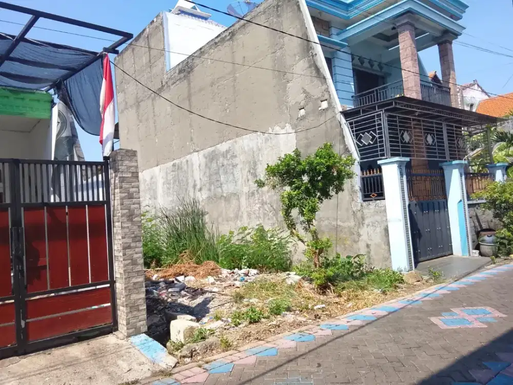 Dijual Tanah SHM 6x17,5 di Surabaya-cocok Rumah/investasi