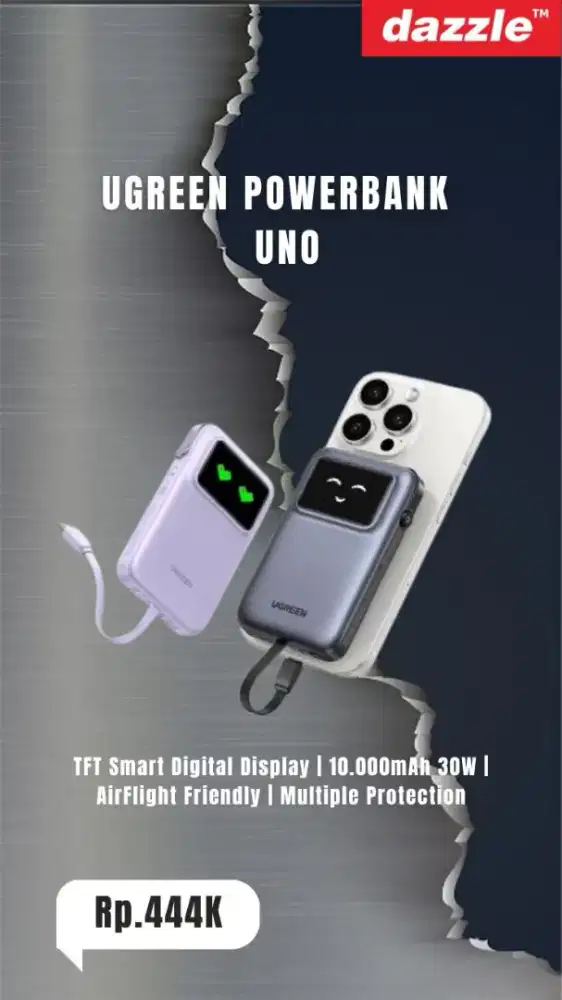 Ugreen powerbank Uno 10k mAh 30W fast charger