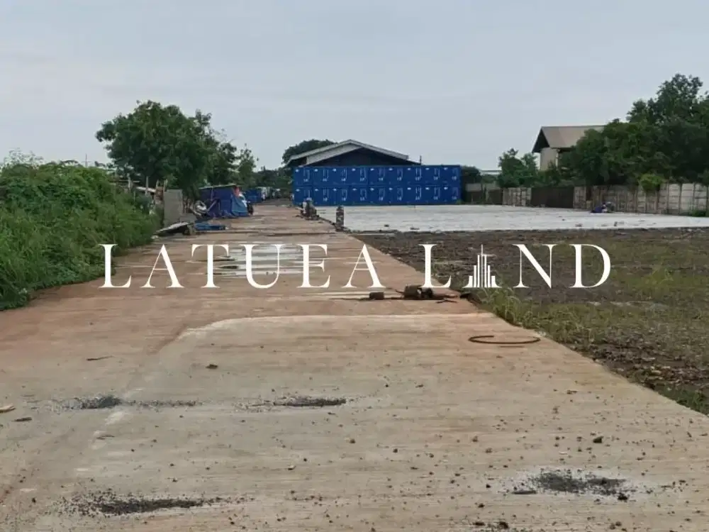 DISEWAKAN TANAH STRATEGIS DI MARUNDA JAKARTA UTARA