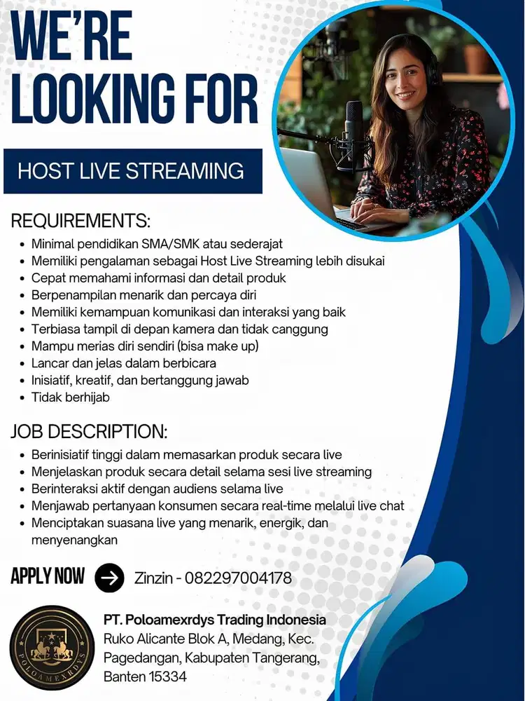 Host Live Sepatu