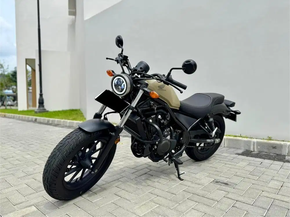(KM 2 Ribu Perak) Honda Rebel 500 CMX Mat Fresco Brown! ANTIK SIMPANAN