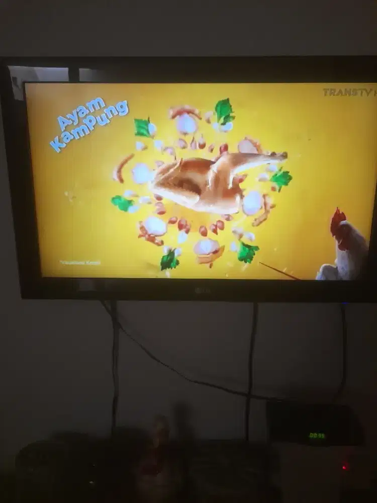 Tv lcd samsung plus set box