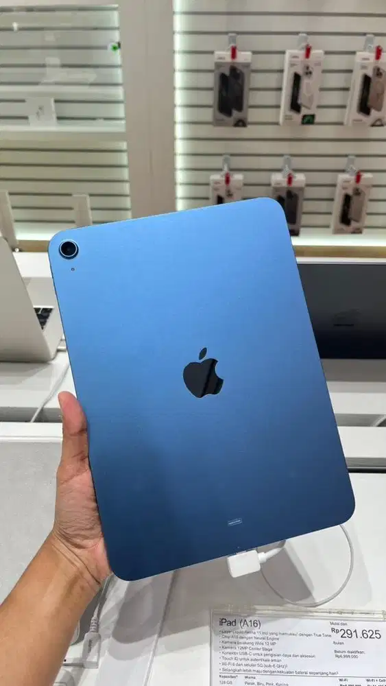Ipad A16 128gb wifi only garansi resmi