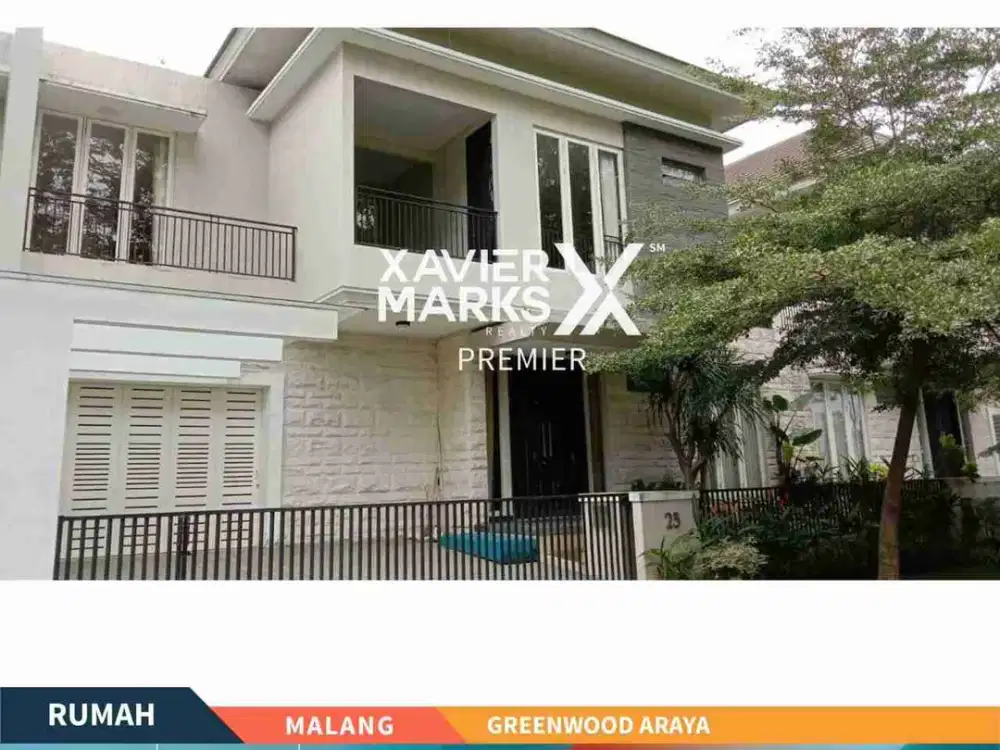 DIJUAL RUMAH MODERN FULL FURNISHED DI GREENWOOD GOLF ARAYA - MALANG