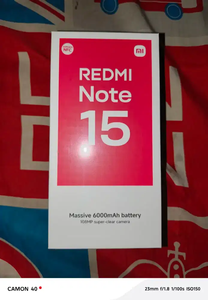 Redmi Note 15 6/128 new garansi resmi