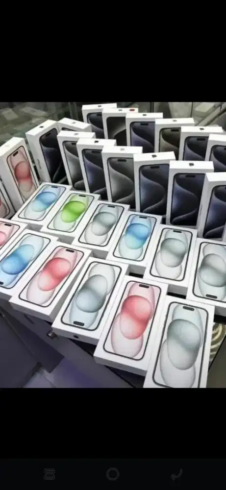 iPhone 15 128GB Segel Box Garansi Resmi 1 Tahun