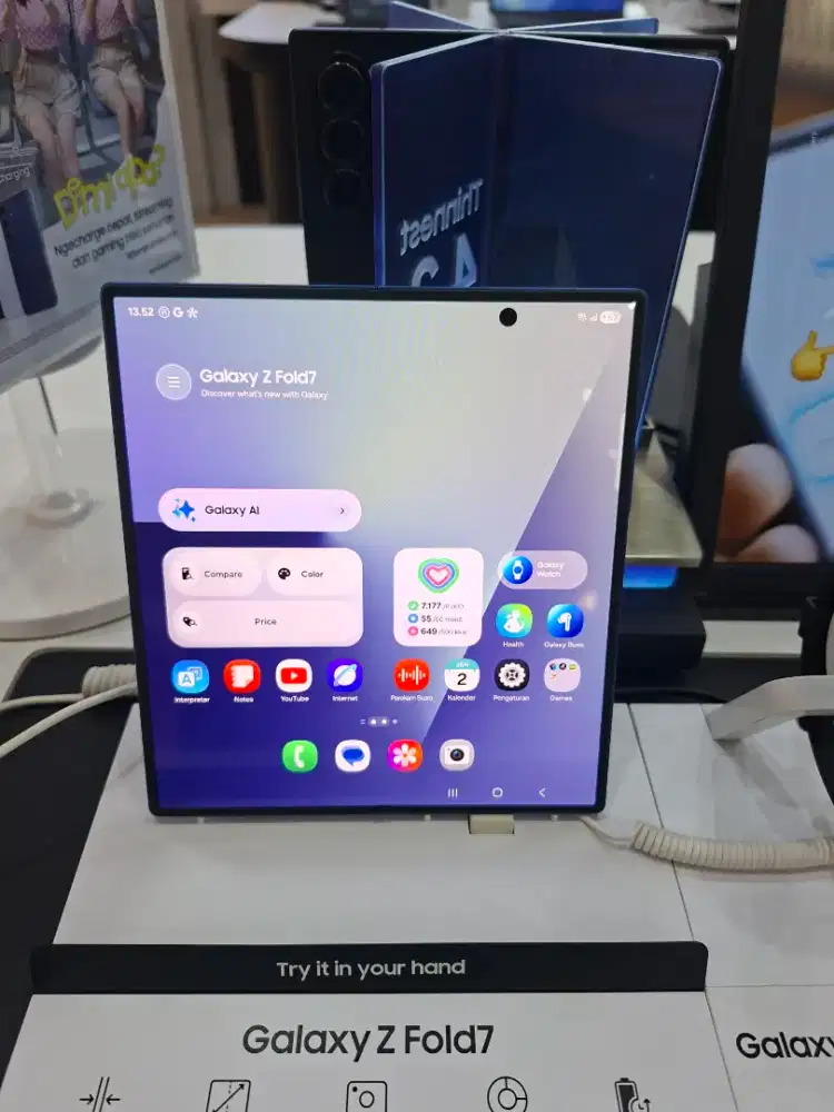 Samsung Zfold7 256/512GB FREE VOUCHER 1.500.000 + FREE SPEAKER PREMIUM