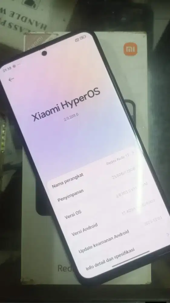 REDMI NOTE 12 8/128 FULLSET ORIGINAL