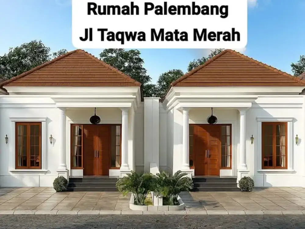 Rumah Baru Komersil Pinggir Jl. Taaqwa-Pusri