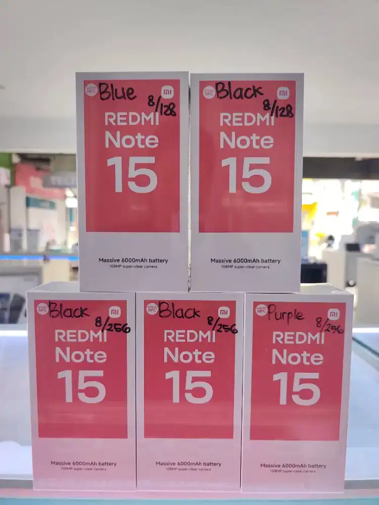 REDMI NOTE 15 8/256 TERMURAH BISA COD