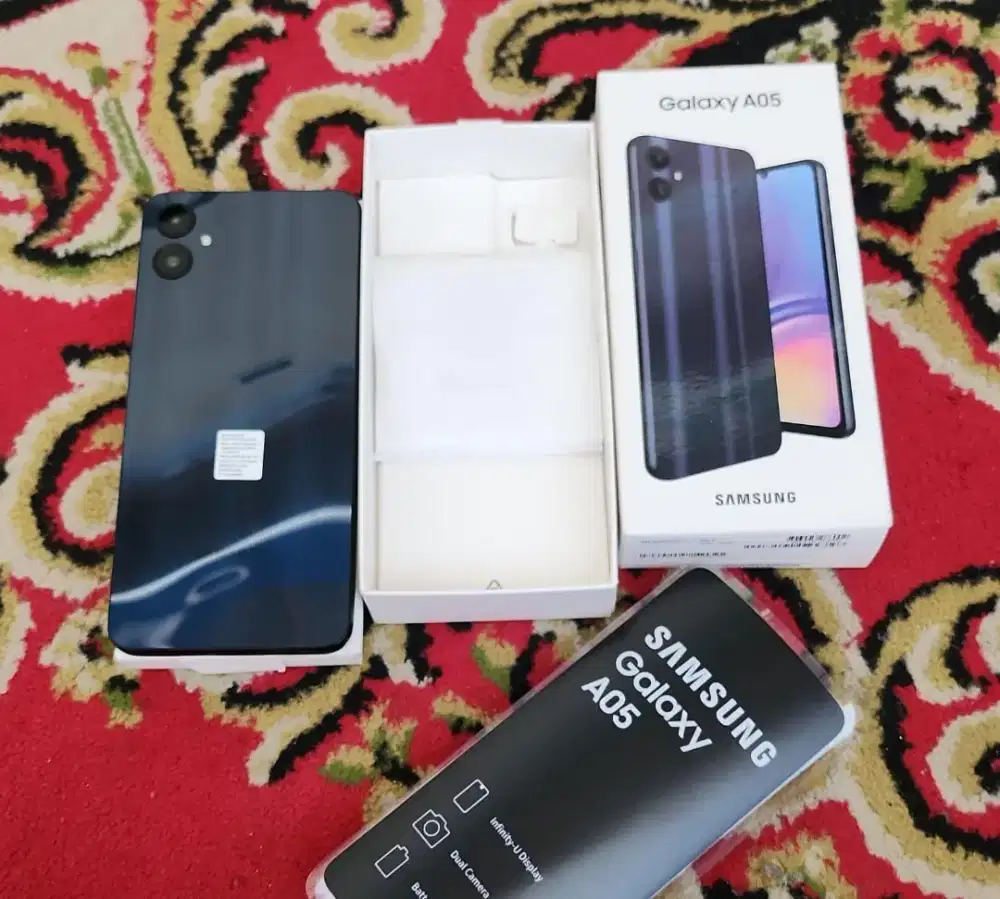 Samsung A05 Hitam Ram 4/64
