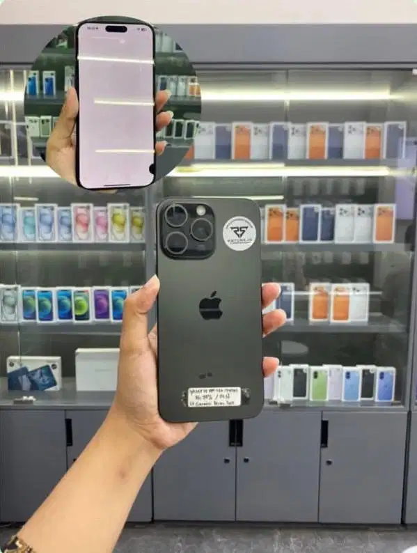 IPHONE 15 PROMAX 256GB FULLSET ,EX GARANSI RESMI/IBOX (MINUS TOMPEL)