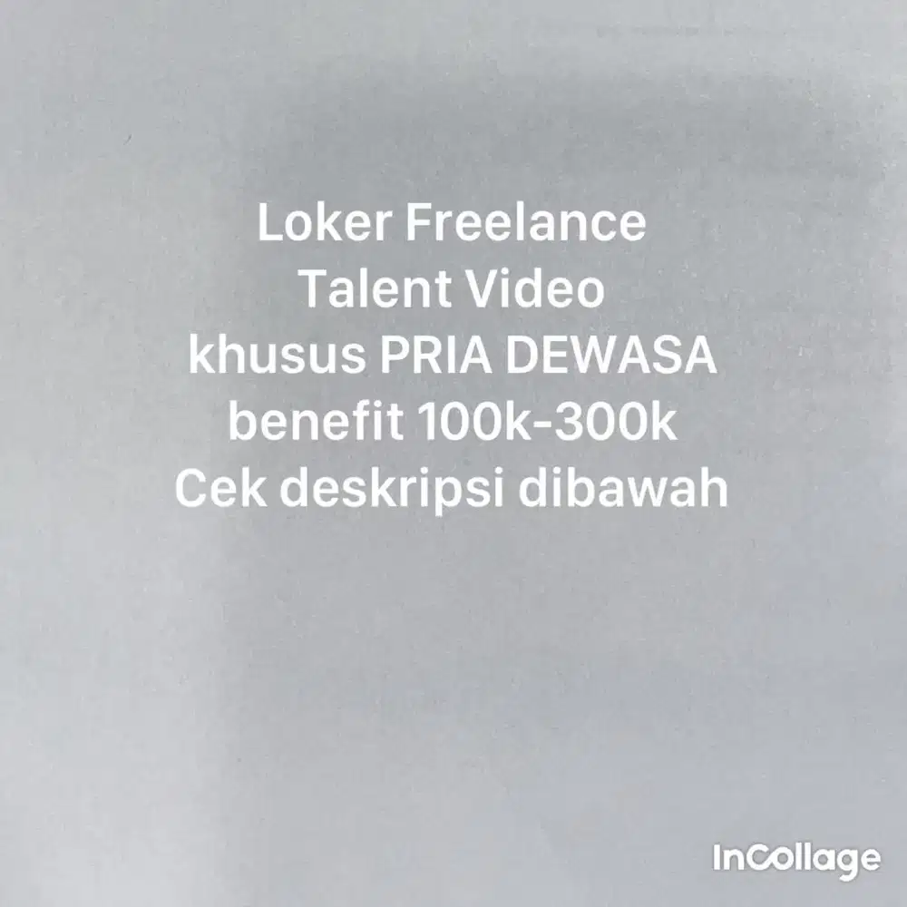 Loker Freelance DM Langsung