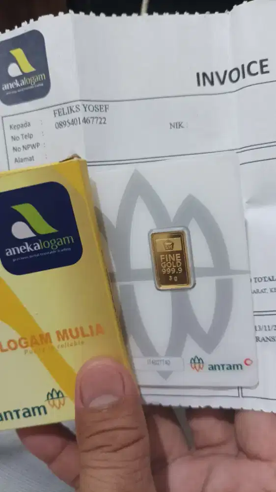 Antam RM 3 gram