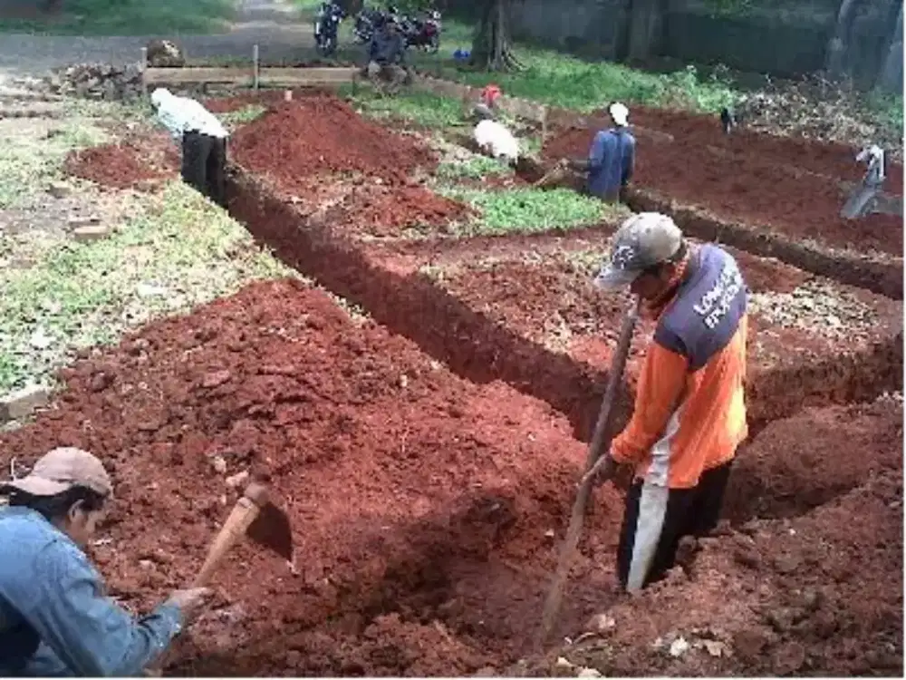 Pembuat gali pondasi / cakar ayam