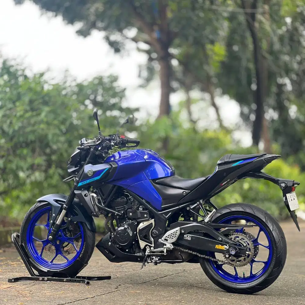 YAMAHA NEW MT25 2022 BIRU KM LOW PAJAK PANJANG GASPOL