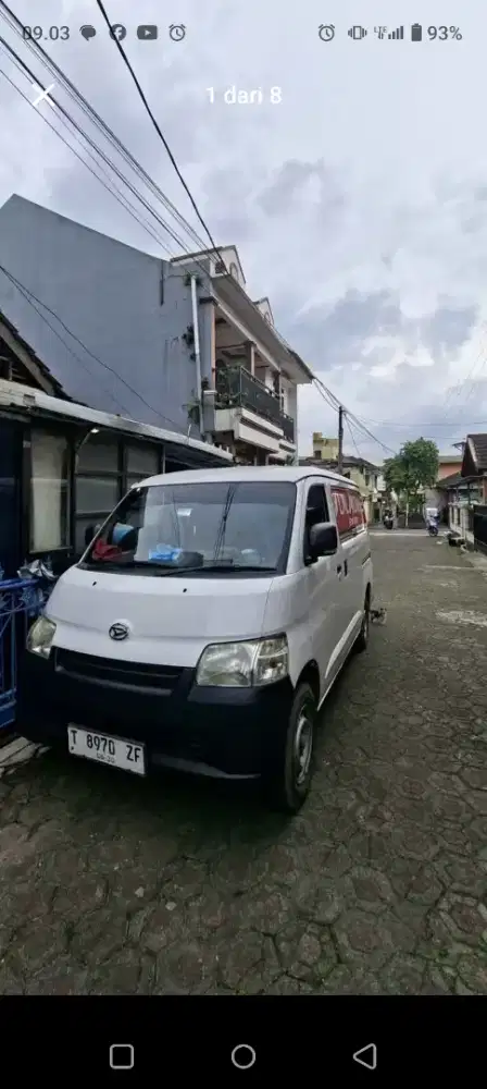 Daihatsu Grand max blind Van 1.3cc AC tahun 2019