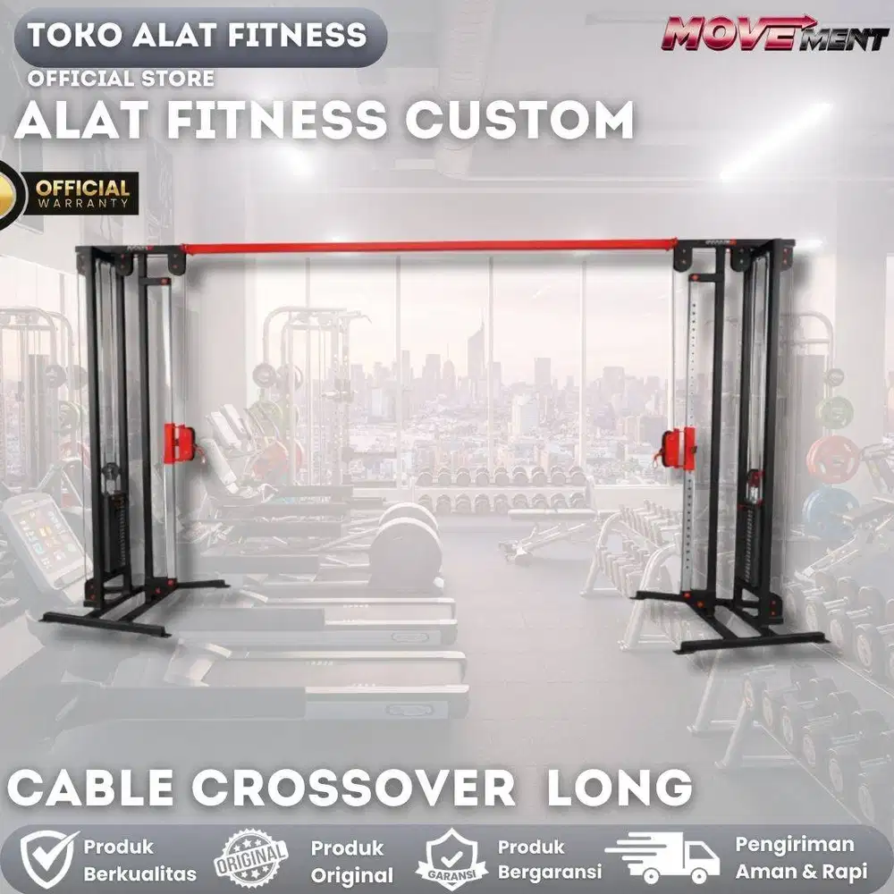 Jual Alat Fitness Gym Commercial Cablecrossover Evost Premium Quality