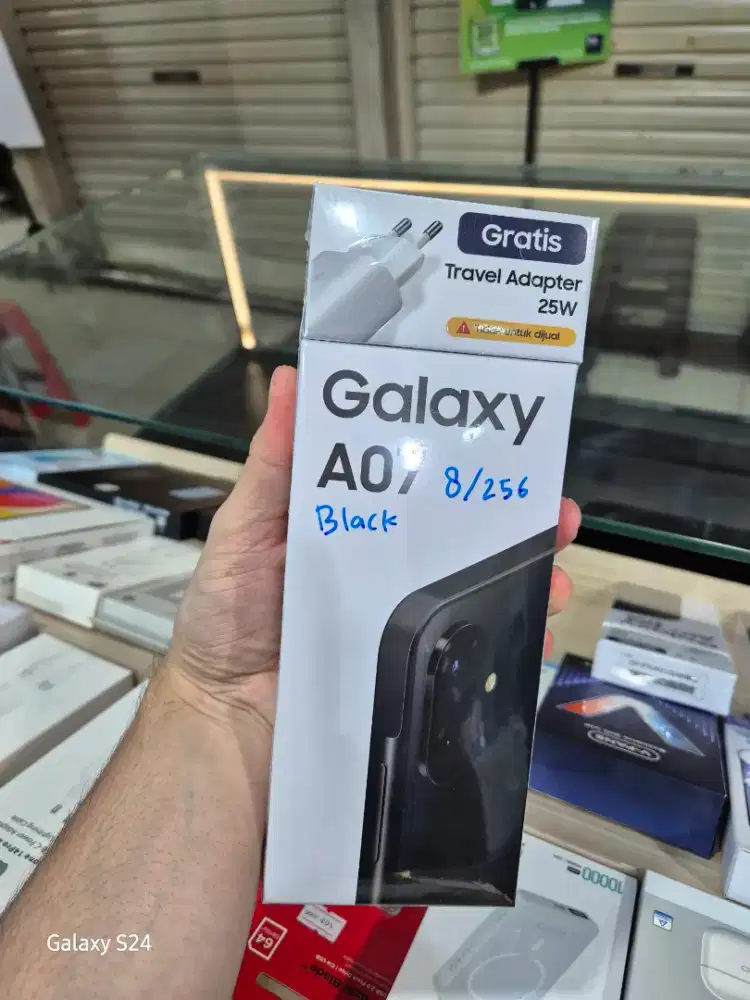SAMSUNG GALAXY A07 RAM 16/256GB SEGEL BOX GARANSI RESMI 1 TAHUN