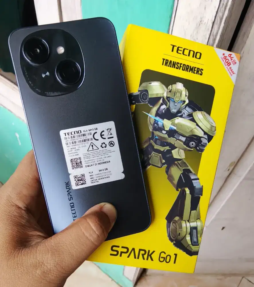 tecno spark go 1 ram 3+3/64