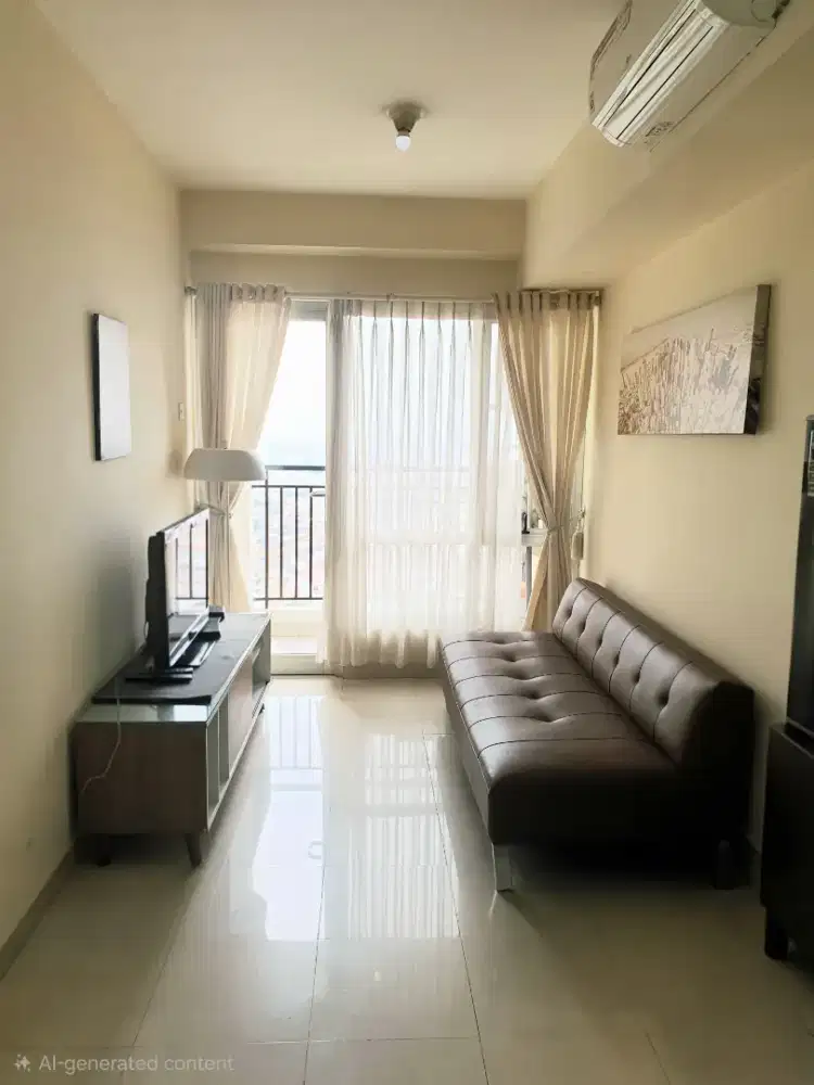 Disewakan Apartemen The 18th Taman Rasuna 2 Kamar Tidur, Furnished